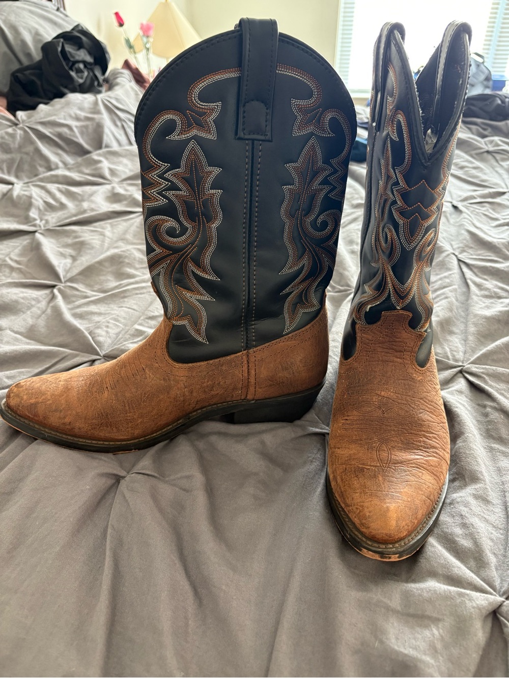 Masterson Boot Co. RB110. Men's Leather Western Boots US 10 D Like New
